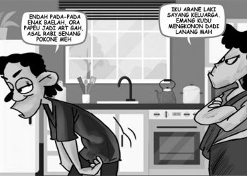 Tanggal Tua, Suami Auto Jadi Asisten Rumah Tangga