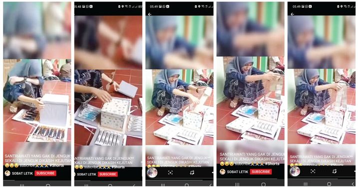 Santriwati yang Jarang Dijenguk, Sekali Dijenguk Dapat Kejutan Begini…