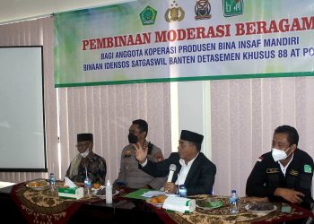 Kemenag Pandeglang dan Densus 88 Bina Mantan Napi Teroris