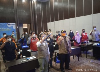 BPBD Kerjasama dengan BKR Satgas Covid-19 Tingkatkan Kapasitas Sukarelawan LDP