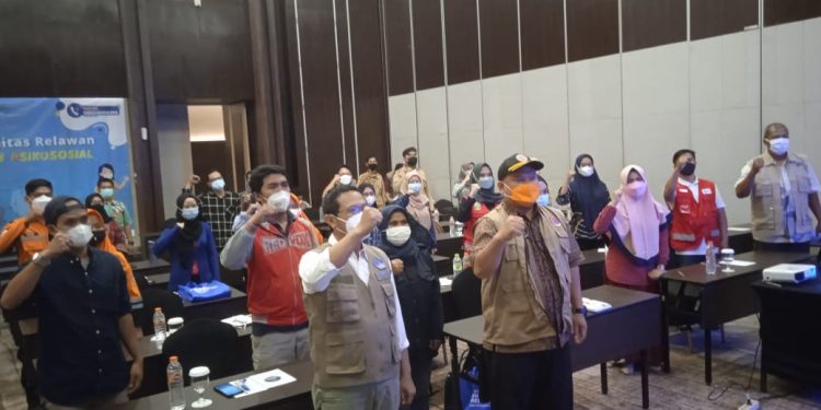 BPBD Kerjasama dengan BKR Satgas Covid-19 Tingkatkan Kapasitas Sukarelawan LDP