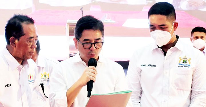 JB Doakan Andika Jadi Gubernur Banten