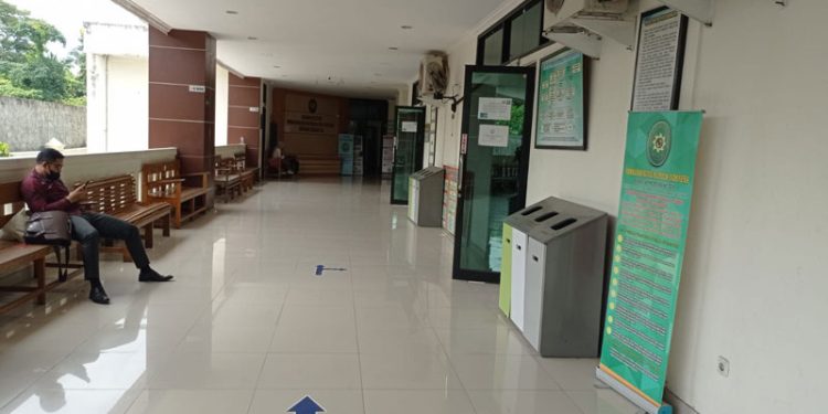 Sembilan Pegawai PN Serang Terpapar Covid