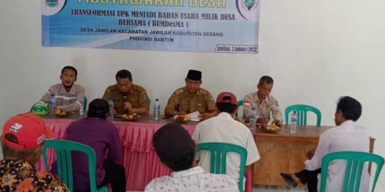 Musdes Jawilan, Ubah UPK Jadi BUMDesMA