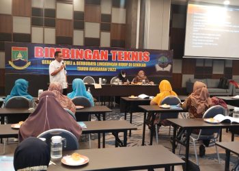 Gerakan Peduli Lingkungan, DLH Kota Cilegon Gelar Bimtek Adiwiyata 