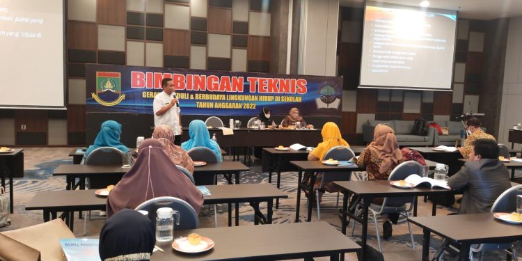 Gerakan Peduli Lingkungan, DLH Kota Cilegon Gelar Bimtek Adiwiyata