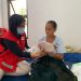Korban Banjir Melahirkan di Posko PMI Kota Serang