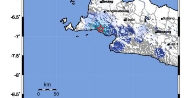 Gempa Bumi M 5,1 Kembali Guncang Banten Hingga Depok
