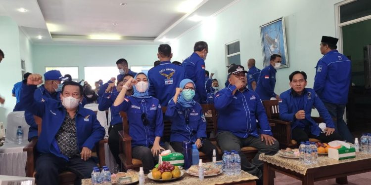 Mahpudin Dielu-elukan Pengurus dan Kader Demokrat Jadi Bupati Lebak 2024