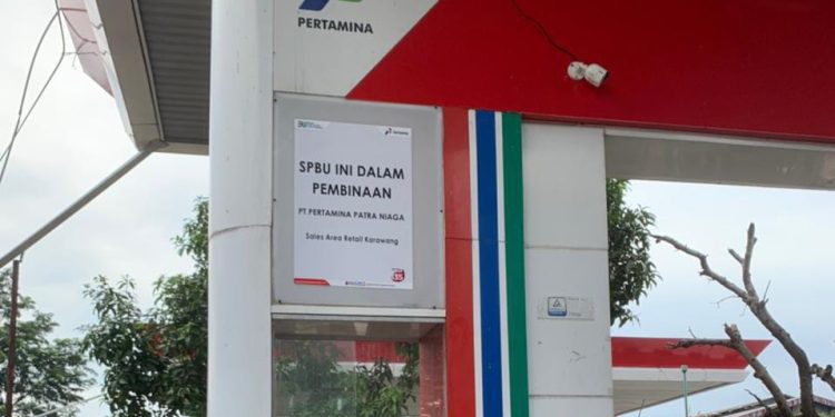 Pertamina Sanksi SPBU di Purwakarta yang Curang