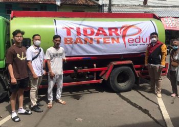 Tidar Banten Salurkan Bantuan Banjir Serang dan Pandeglang
