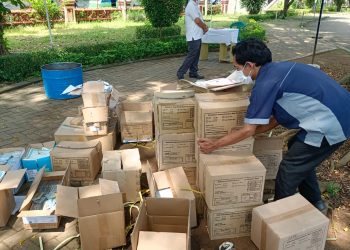 Dokumen Adminduk Kota Serang Senilai Rp117 Juta Dimusnahkan
