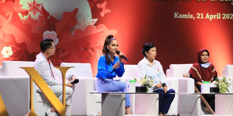 Jadi Brand Ambassador BRI, Cinta Laura: What I Love is BRI, Perempuan Bisa Memulai Bisnis