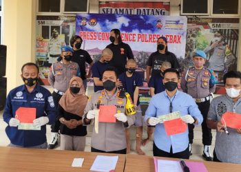Polres Lebak Tembak Begal Motor Asal Kopo dan Ciruas
