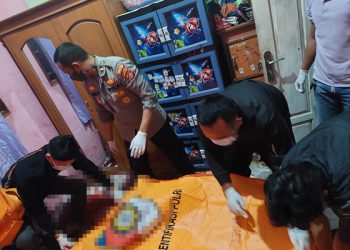 Sadis, Suami di Kragilan Serang Gorok Leher Istri dan Anak