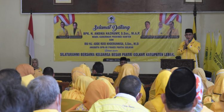 Instruksikan Pemenangan Airlangga, Andika Keliling ke DPD Golkar Kabupaten/Kota di Banten