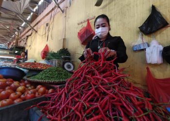 Gegara BBM Naik, Harga Bumbu Dapur di Pasar Rangkasbitung Meroket