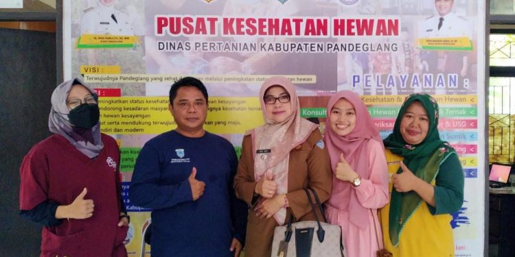 Camat Karangtanjung Tinjau Puskeswan Pandeglang, Pastikan Pelayanan Berjalan Baik