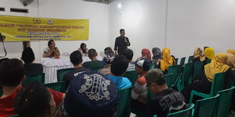 Warga Perumahan Puri Serang Hijau Dialog Wawasan Kebangsaan dengan Anggota DPRD Banten
