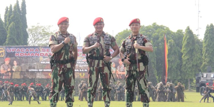 Komandan Grup 1 Kopassus Diganti