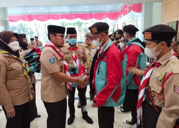 Kontingen Kwarcab Tangsel Ikut Jambore Nasional, Pilar Pesan Jaga Lingkungan