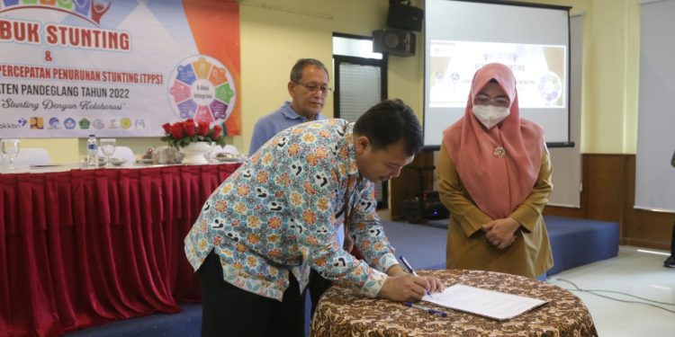 Tekan Stunting di Wilayah Pandeglang, Dinkes Gelar Rembuk TPPS