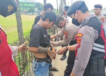 Polresta Tangerang Amankan Belasan Orang Yang Diduga Preman