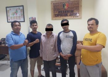 Dua Pelaku Judi Togel Online Hongkong Ditangkap Petugas Polsek Cipocok Jaya