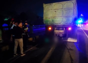 Tabrak Truk Berhenti, Tukang Jasuke Tewas di Prisma, Kota Serang