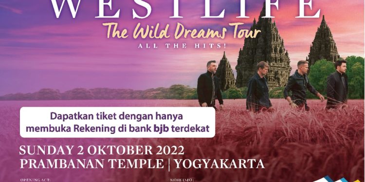 bank bjb Manjakan Nasabah dengan Konser Westlife The Wild Dreams Tour 2022