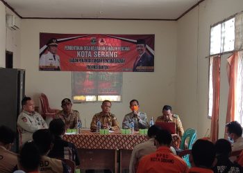 Camat Serang Sambut Baik Pembentukan Desa Tangguh Bencana