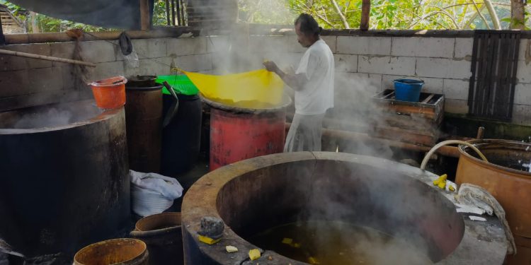 Imbas Kenaikan BBM, Produksi Tahu dan Tempe di Rangkasbitung Turun