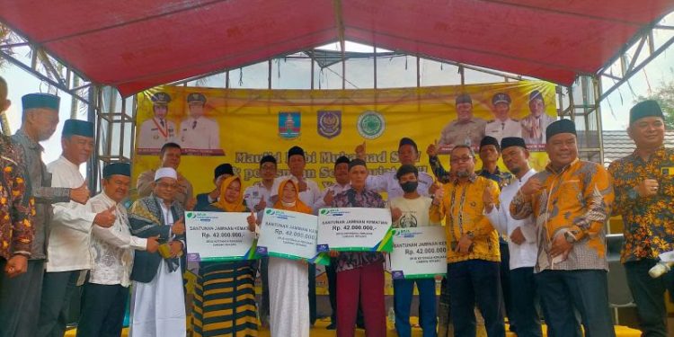Tb Haerul Jaman Apresiasi BPJS Ketenagakerjaan Serang