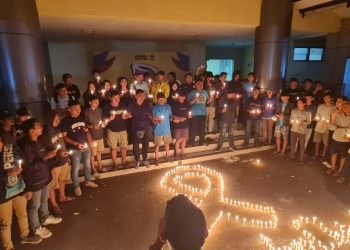 Tragedi Kanjuruhan Malang, Polresta Serang Kota dan Suporter Sepak Bola Lakukan Doa Bersama