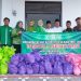 Keluarga Besar NU Bagikan Ratusan Paket Sembako untuk Korban Banjir di Lebak