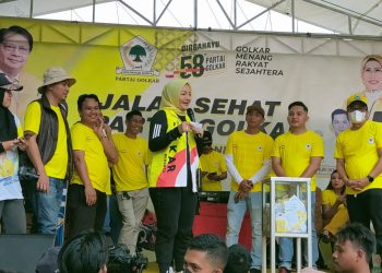 Hadir di Pandeglang, Adde Rosi Minta Kader Golkar Solid Menangkan Airlangga dan Airin