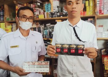 Sisir Toko, Tim Gabungan Temukan Rokok Ilegal di Pandeglang