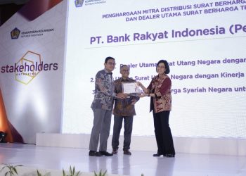 Torehkan Kinerja Terbaik Serap SBN, BRI Kantongi Penghargaan Dealer Utama Terbaik 5 Tahun Beruntun