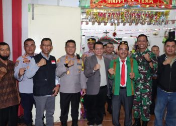 Kapolres dan Dandim Lebak Tinjau Pengamanan Natal di Gereja Rangkasbitung