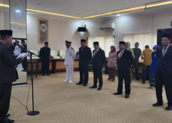 Ini Pesan Walikota Serang dan Ketua DPRD untuk Empat Kepala OPD dan Dua Camat