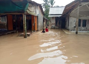 Banjir di Patia Belum Surut, Bantuan Mulai Berdatangan