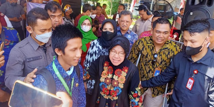 Mensos Risma Kampanyekan Anti Bulying Terhadap Disabilitas