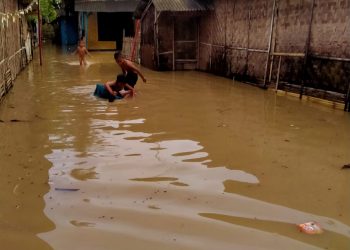 Banjir Susulan di Desa Tengkurak Lebih Besar, Warga Mengungsi