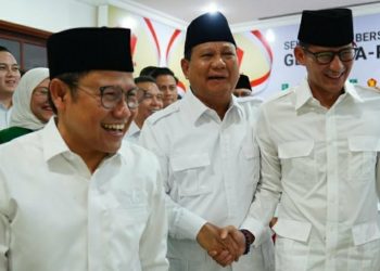Momen Kebersamaan Prabowo – Cak Imin Banjir Komentar, Netizen: Wapresnya Jangan Cak Imin