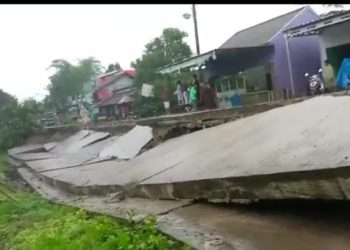 Pemkab Sampaikan Kerusakan Jalan Picung-Munjul ke Gubernur Banten