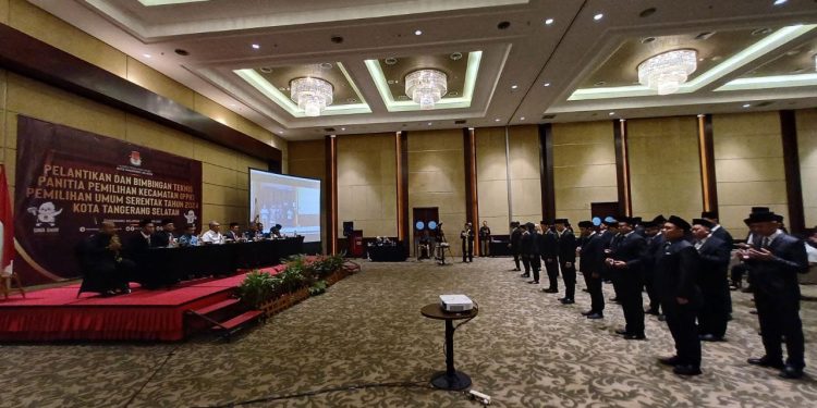 Usai Lantik PPK, KPU Tangsel akan Verifikasi Calon Independen