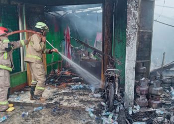 Dua Ruko di Solear Tangerang Terbakar, Diduga Gegara Percikan Las