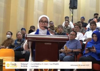 Jadi Doktor Administrasi Publik dari Unpad, Iti Octavia Jayabaya Raih Predikat Cum Laude