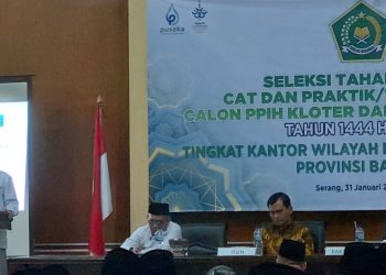 Kakanwil Kemenag Banten: Niatkan untuk Jadi Petugas Haji, Bukan Naik Haji