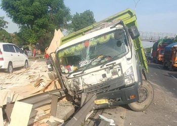 Dua Kecelakaan Terjadi di Tol Tangerang-Merak, Lalu Lintas Sempat Macet Parah